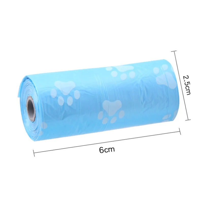 New Virgin Material Pet Supplies Garbage Bag Custom Printed Heat Seal Cat Dog Poop Bag Outdoor Pet Dog Waste Poop Bag
