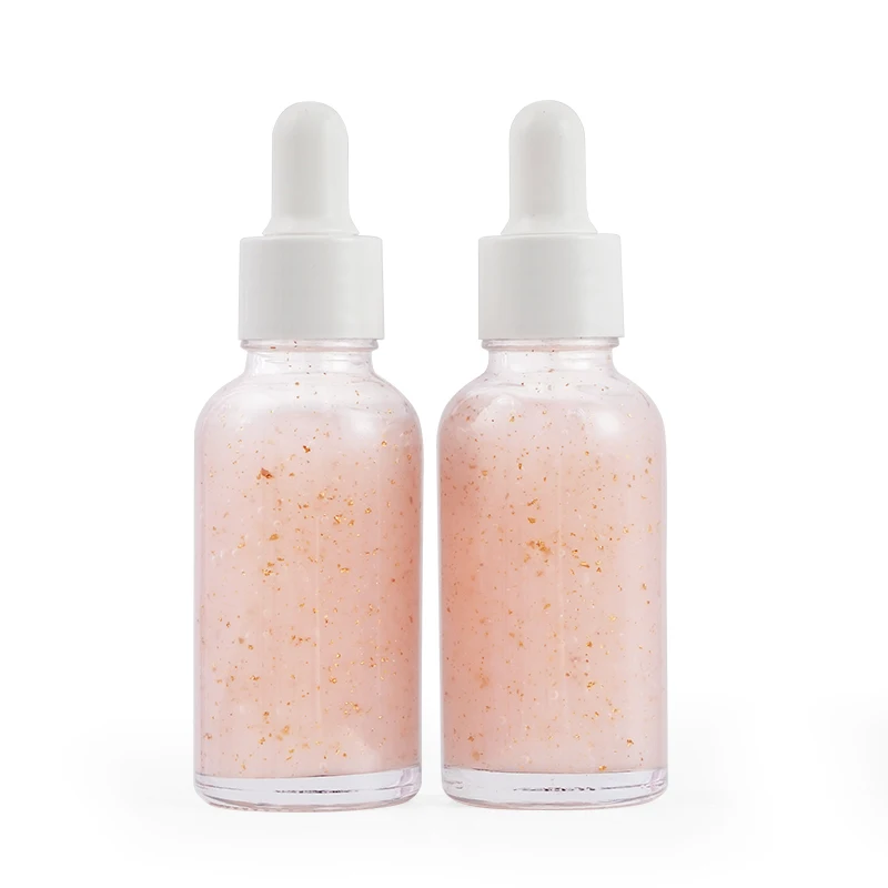 Facial Skincare Anti Aging Wrinkle Skin Care Dark Spot Whitening 24K Gold Strawberry Face Serum