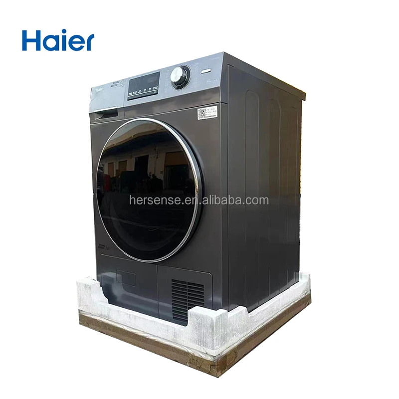 Haier Automatic Drying Machine Front-load Clothes Tumble Dryer 10kgs 220v 50/60hz Philippines With Plug Inverter Type All In 1