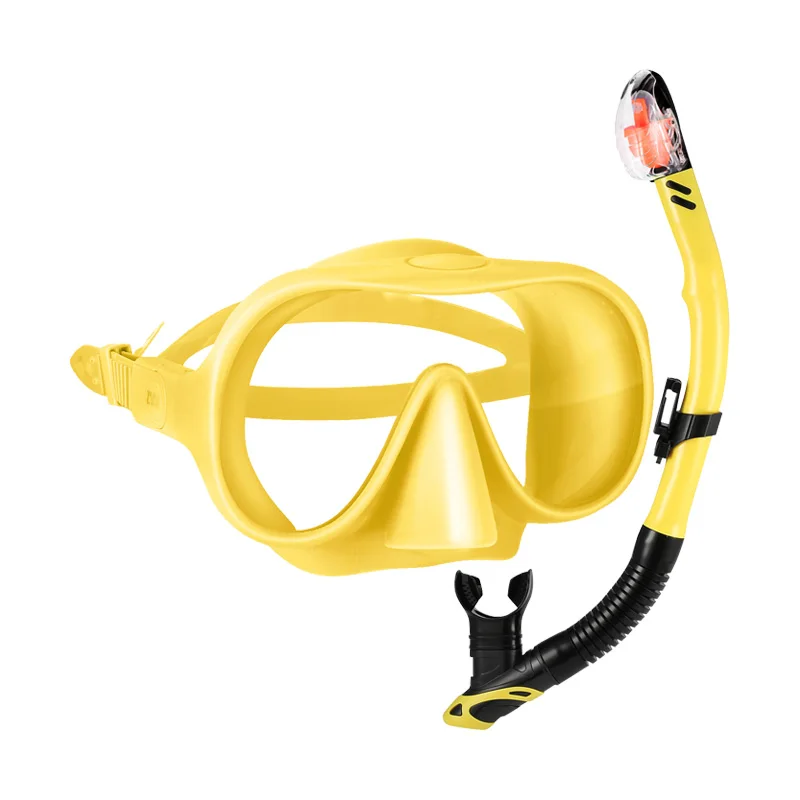 Shenzhen Factory Supply Pessional Swimming Mask and Diving Snorkel Tube Set for Kids Adults