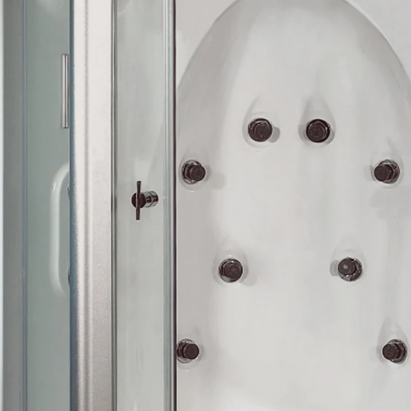 luxury bathroom steam bath sliding door shower room
