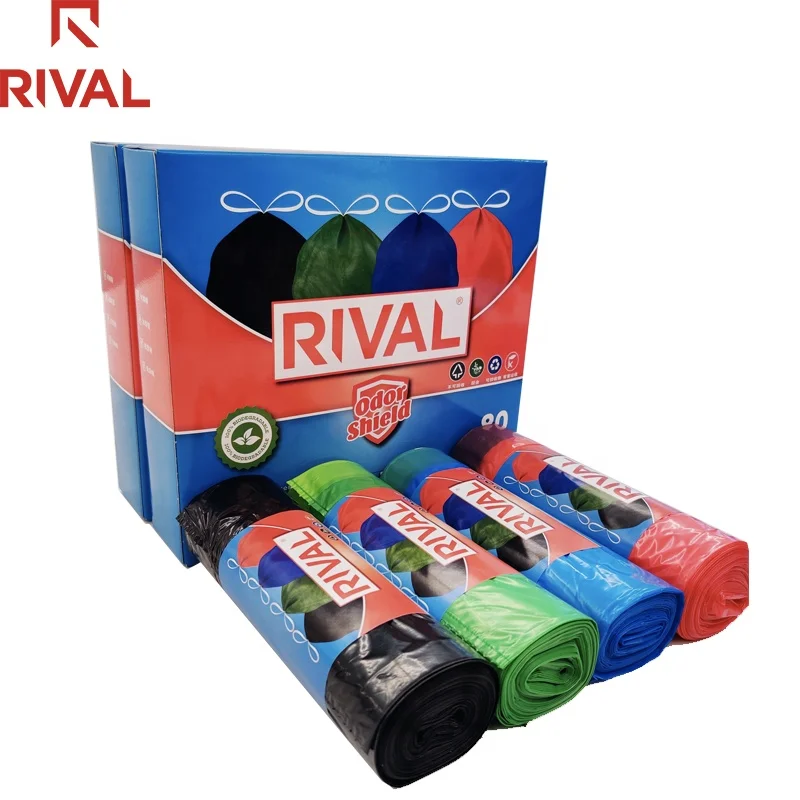 Multipurpose Large Heavy Duty Drawstring Kitchen Trash Garbage Bags 30 Gallon Packing Bags