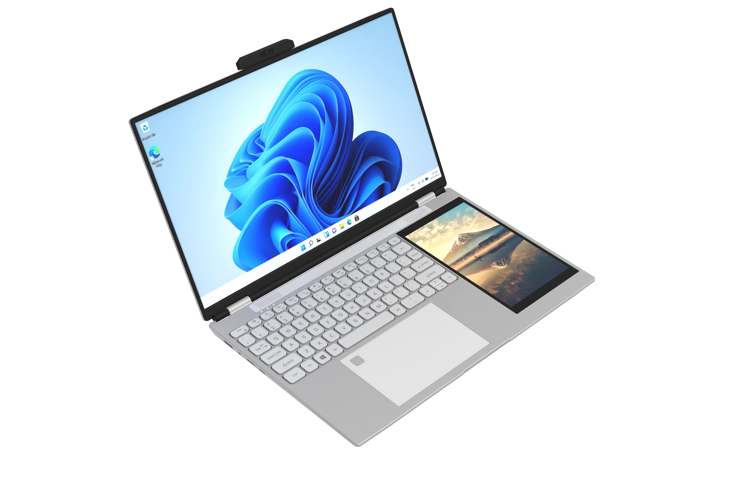 Double Screen 16GB 1TB SSD Intel Celeron Processor N100 N95 N5095 Business i9 i7 i5 laptop OEM 15.6 inch + 7 inch education