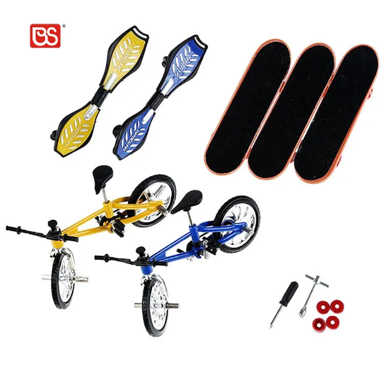 BS Swing Skateboards Scooter Replacement Wheels Tool Training Props Mini Finger Bike Boards Kit Techdeck  Fingerboard For Sale