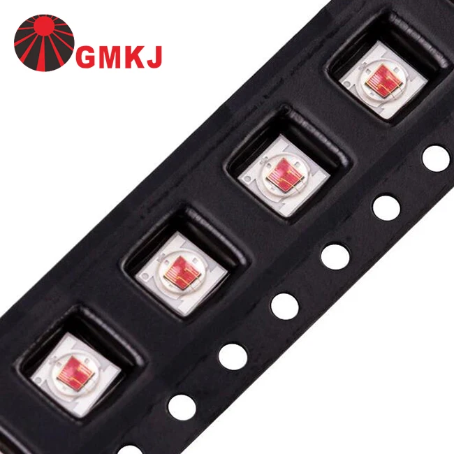 3 years warranty 655nm 660nm 665nm red light 3w 3535 led diode red 2mm for plant lightings