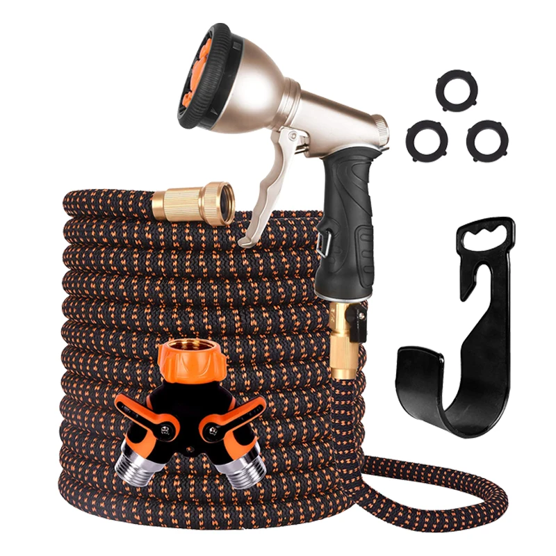Lightweight Expandable Garden Magic Hose Flexible Garden Water Hose With 10 Modes Patterns Spraying Sprayer