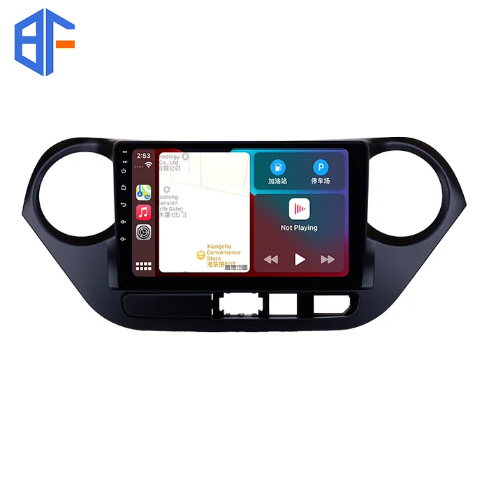 Car Audio for Hyundai Grand i10 LHD 2013-2016 360 Camera System Wireless Carplay Android Auto Android 10 8 Core Car Radio