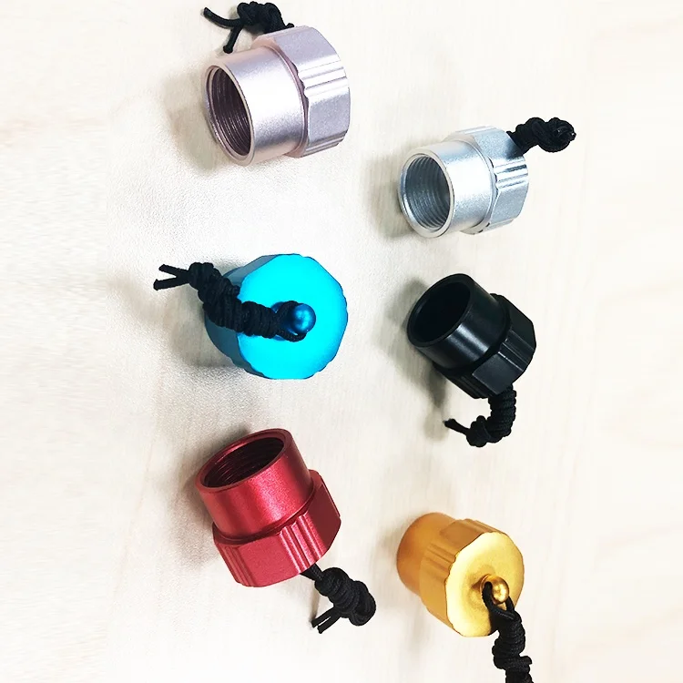 Oxygen Cylinder Anti-dust Plug Or Cap Din Connector Dust Cap With 3mm Rope