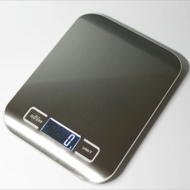 304 Stainless Steel Food Kitchen Scale Digital Grams and Ounces