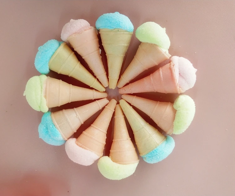 High Quality Marshmallow Candy Small Ice Cream Marshmallows