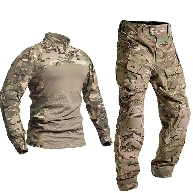 Pengda   Wholesale Digital BDU Ripstop Tactical high quality security bdu Uniform Digital desert camouflage ACU uniform