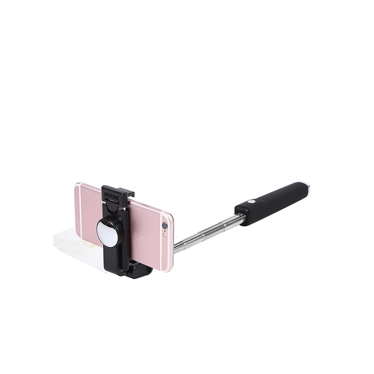 качества беспроводной пульт дистанционного управления селфи палка портативный мобильный телефон селфи палка с зеркалом