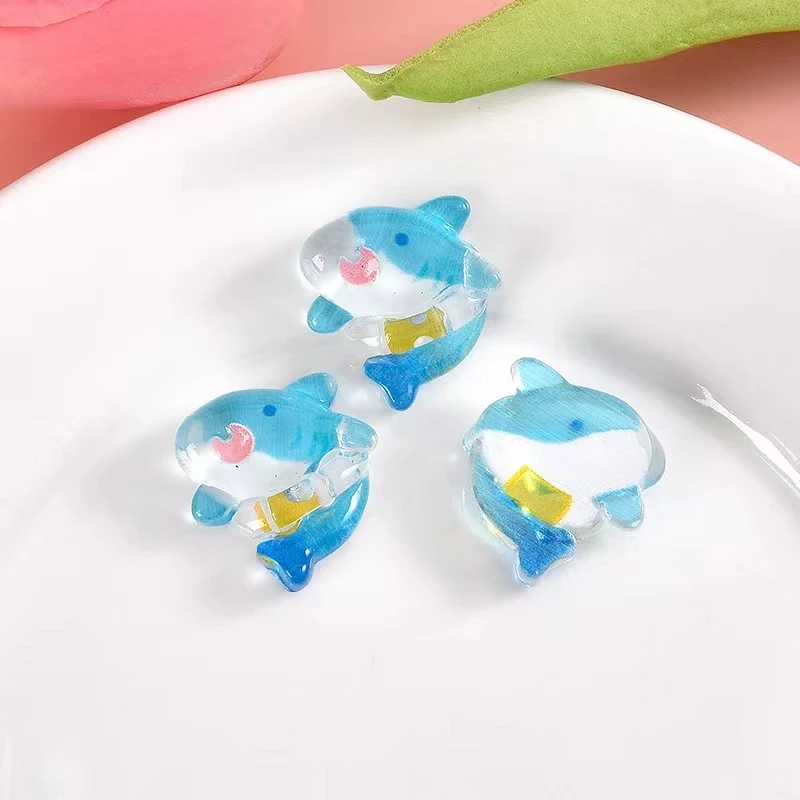 Sea Mermaid Series Handmade Pendant Charm Resin Accessories for DIY Decorative Accessories