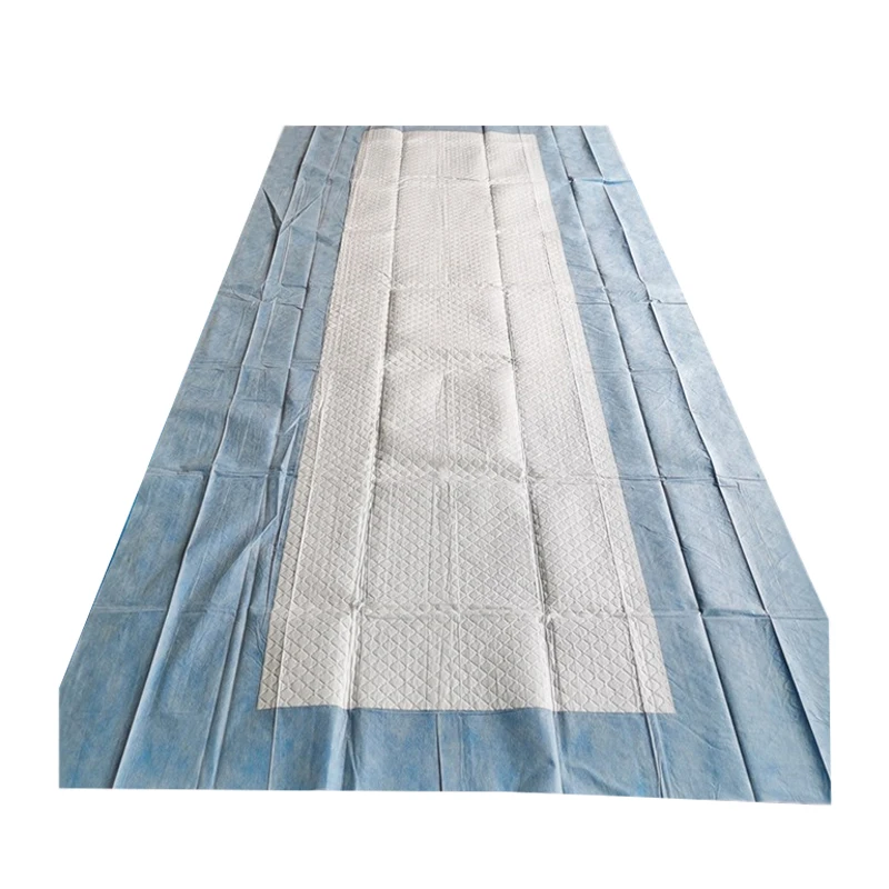 Hospital medical products medical consumables hospital non-woven disposable surgical underpad medical bed sheet