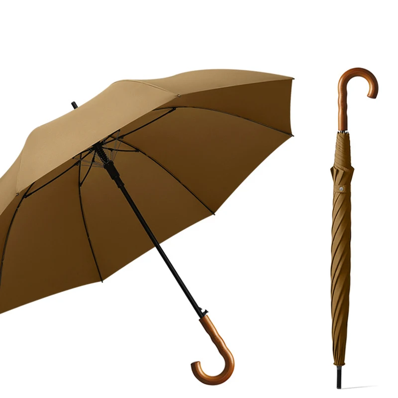 Wholesale custom automatic golf umbrella large size windproof promotional market cheap price rain umbrella with logo printing