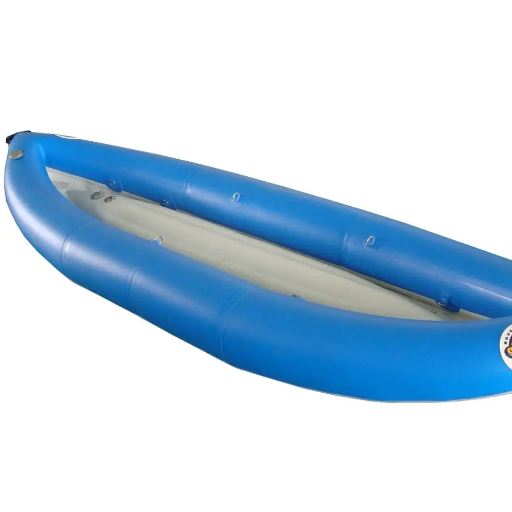 factory OEM selling selfbailing inflatable kayak canoe with inflatable floor  with best  price