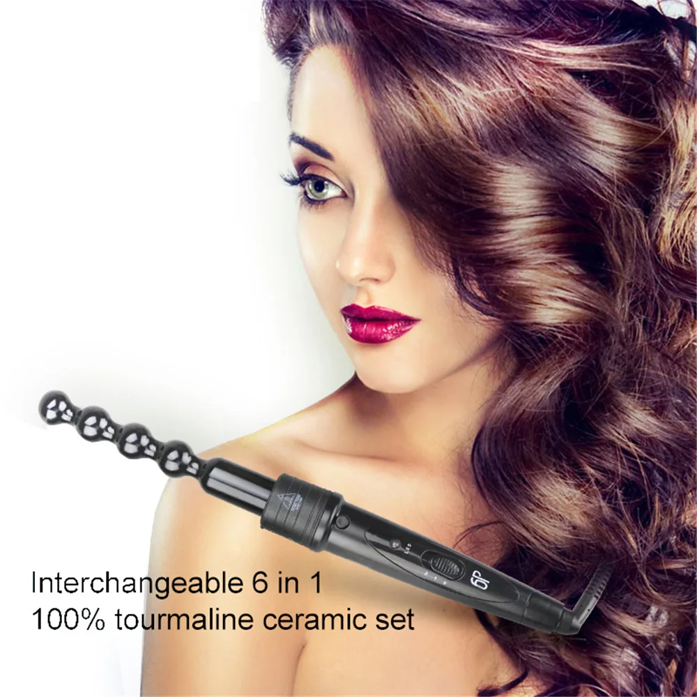 Fast delivery 6 in 1 change the tube curling iron