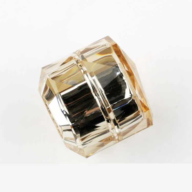 New Product 5G 10G 15G 20G 30G 50G 100G Clear Amber Blue Green Matte Frosted Black Coloured Round Pots Glass Cosmetic Cream Jars