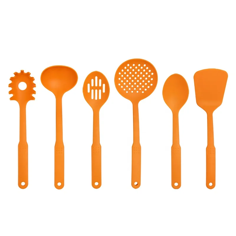Кухня повар 6 штук кухонная посуда антипригарные силиконовые формы для приготовления пищи Шпатель Посуда Набор посуды Инструменты для приготовления пищи