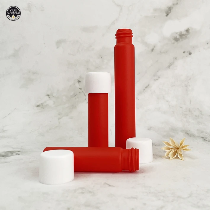 Good seal 100mm 115mm 120mm Glass Pre roll Tube with child proof for rolling paper packing