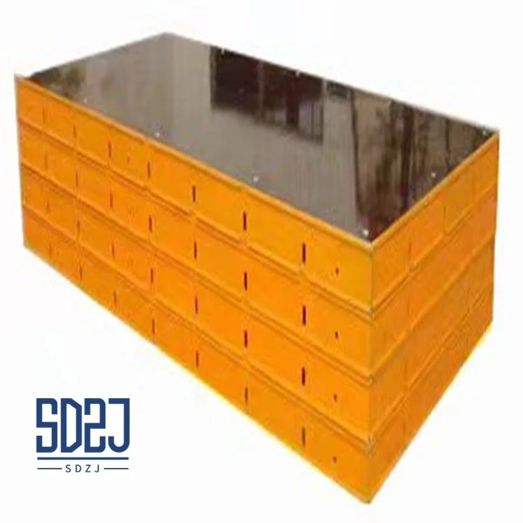 CS6.26 Selling retaining wall concrete foundation plywood steel flat formwork pure steel or plywood column