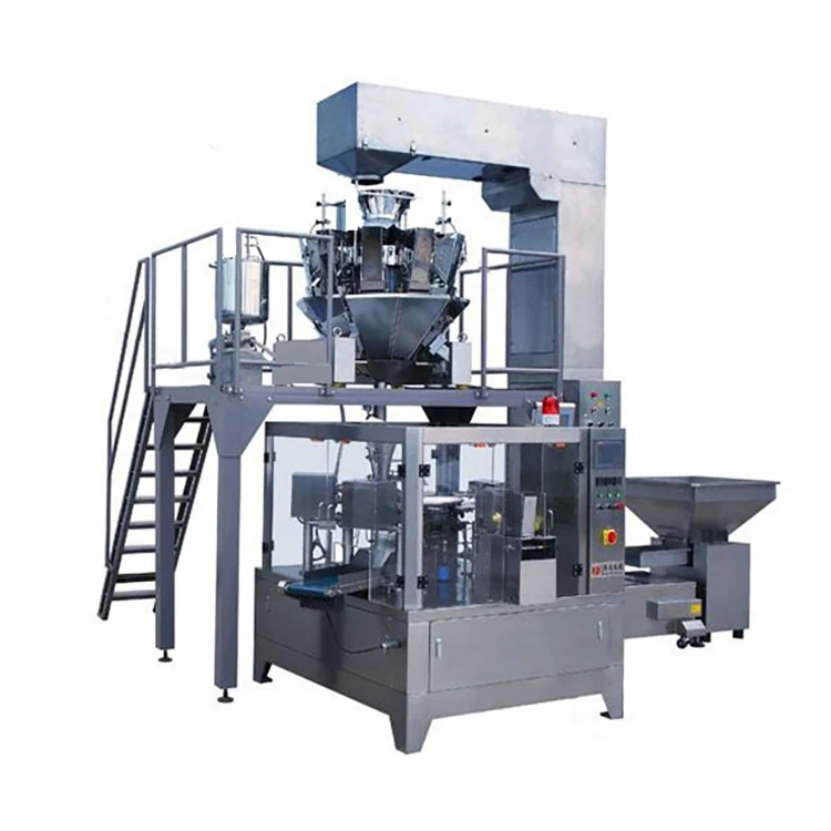 
Professional manufacturer cheese coffee beans snack weighing filling combination weigher packing machine 