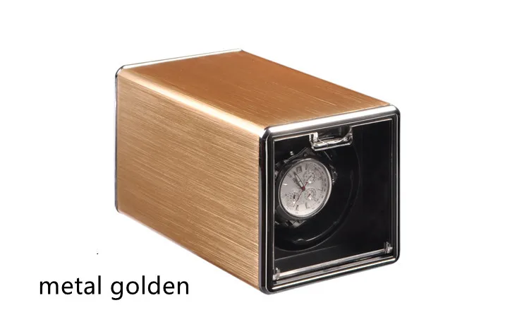 Automatic metal watch winder box watch shaker watch box 1 slot small size