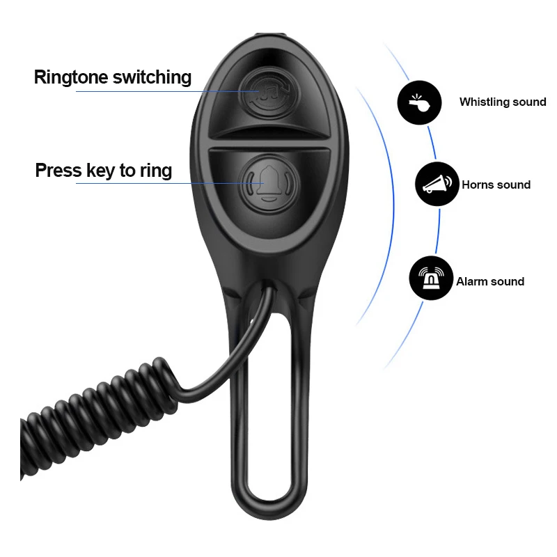 
Electric horn bicycle Usb rechargeable waterproof bicycle Electric bell 