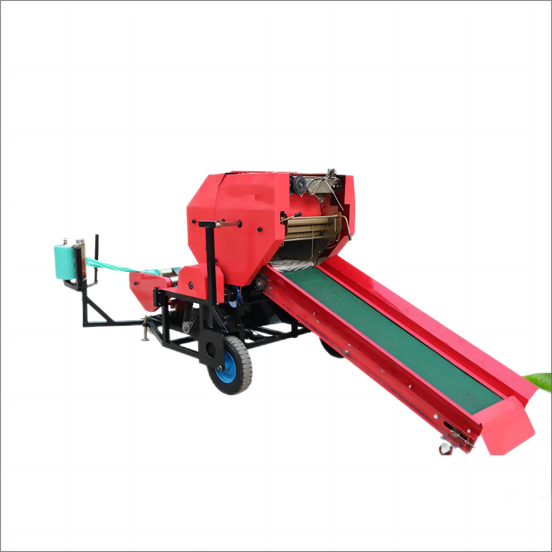 cheap Agricultural automatic rice straw bale bundle packaging machine mini Hay Balers for sale