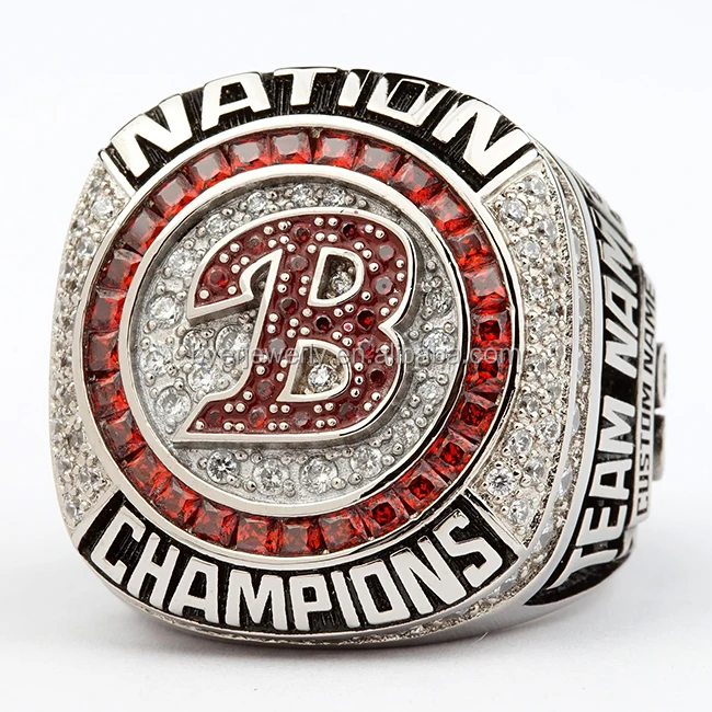 Custom national championship baseball ring wholesale made in China