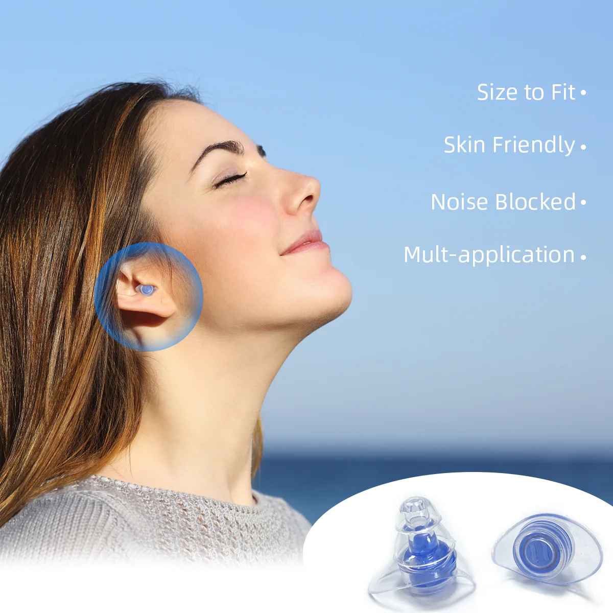 27dB Noise cancelling earplugs ear plugs for sleeping and concerts  Noise Reduction Earplugs