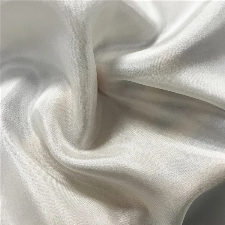 
Organic Undyed White Silk Habotai Pongee Fabric 8mm Habotai Silk Fabric for dyeing and printing 