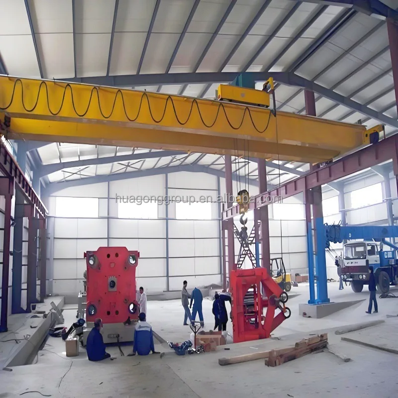 LH model 20/5t indoor hoist trolley eot crane design with wireless remote control overhead crane