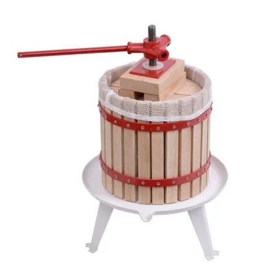 2021 hot selling hand fruit wine grapes press 12 liter juice machine with LFGB certification