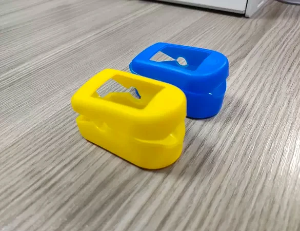 Soft silicon shell for Oximeter protective shell