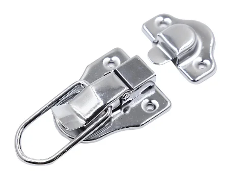 hardware factory of chrome plated spring claw latch storage box lock