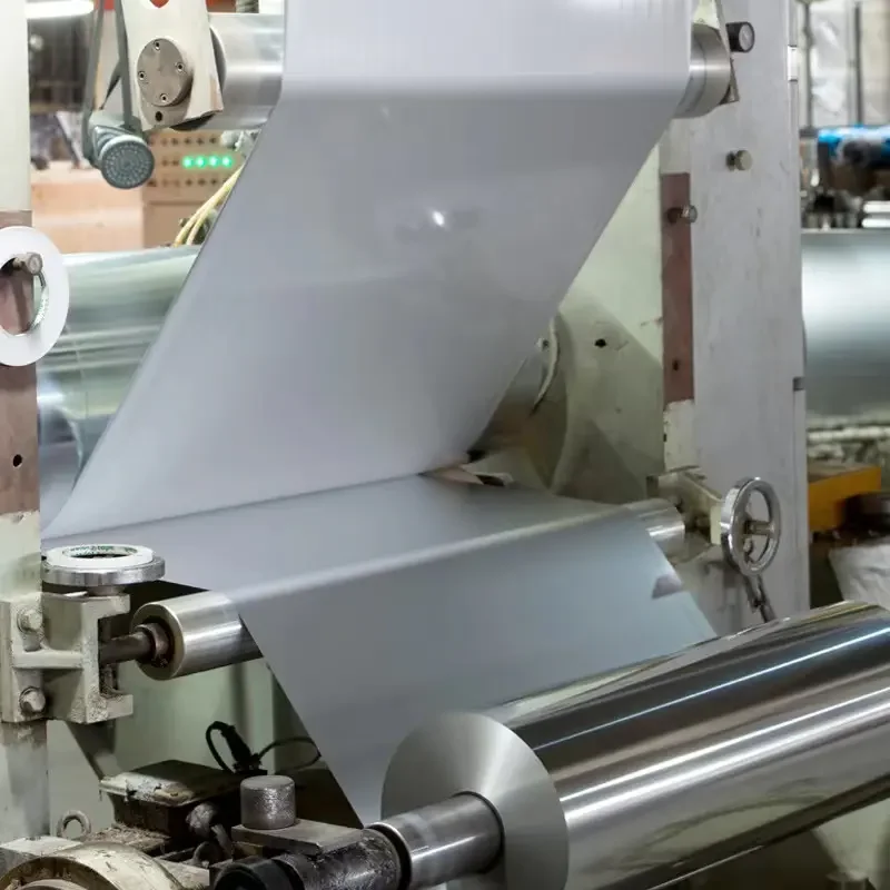 LongTai AL+PE PET+AL+PE Customized Thickness Plastic Laminated Aluminium Foil Reflective Mylar Film As Insulation Basic Film