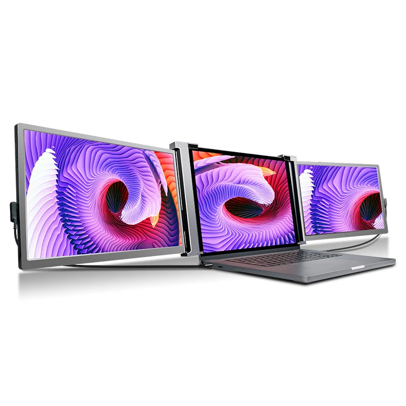 ODM Re-branding 1080P IPS 15 inch laptop dual sliding portable monitor