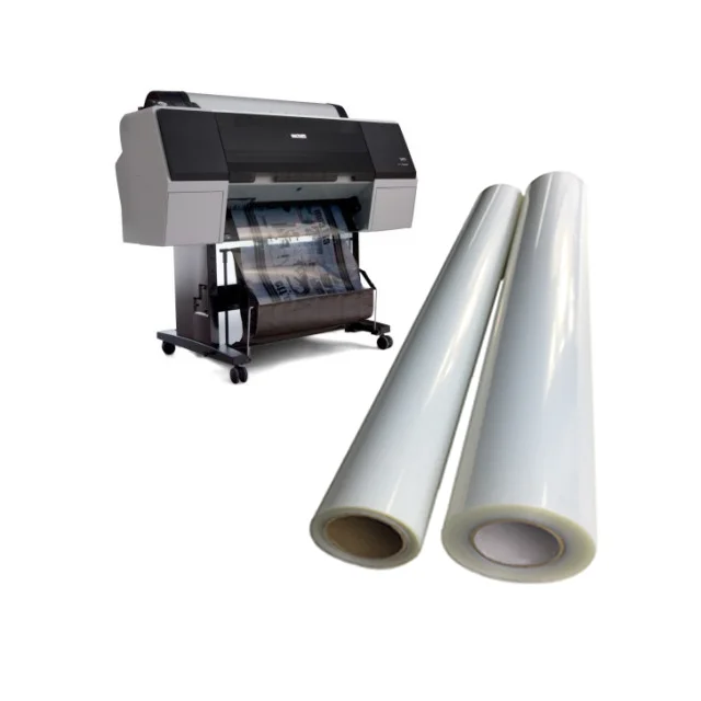 China Wholesale Waterproof 100mic Silk Screen Printing Milky Transparent Clear Film