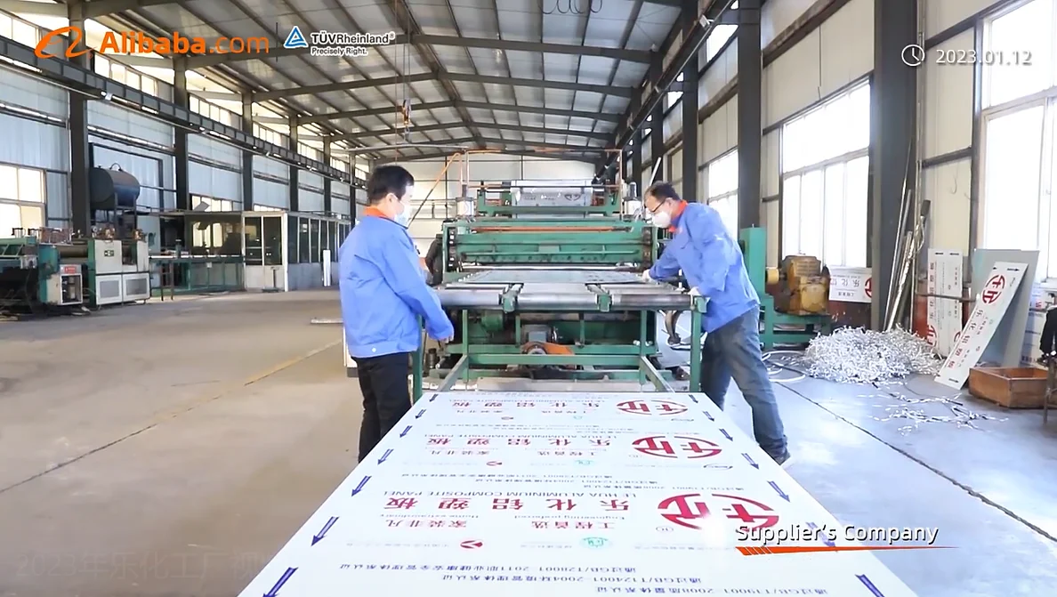 3mm thickness aluminum composite plates golden mirror acp sheet