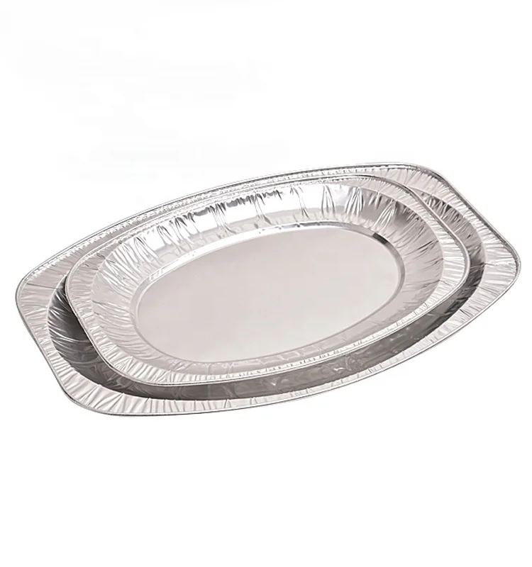 low cost 8011 3003 aluminum foil fish pan container  with 600ml 900ml 1400ml 3000ml