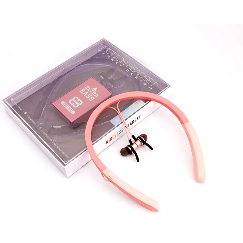 Новинка магнитные беспроводные наушники Macaroon YBS8811 5,0 спортивные наушники HIFI бас Шейная повязка гарнитура Поддержка TF карты вкладыши 12