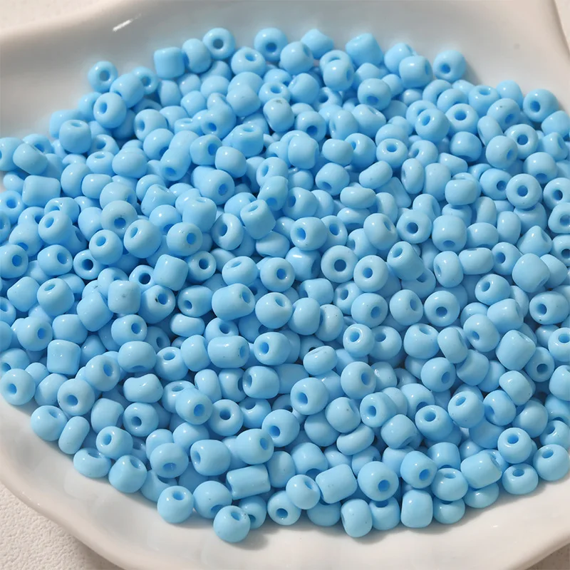 XUQIAN Hot Sale 4mm10g/Bag Jelly Color Solid Color Seed Beads for DIY Handmade Earrings Necklace Bracelet Jewelry Accessories