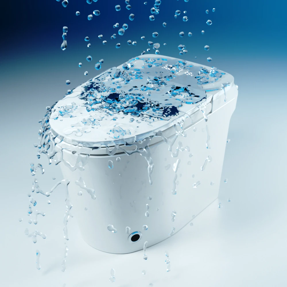 HLLI electronic intelligent smart closestool one piece smart toilet