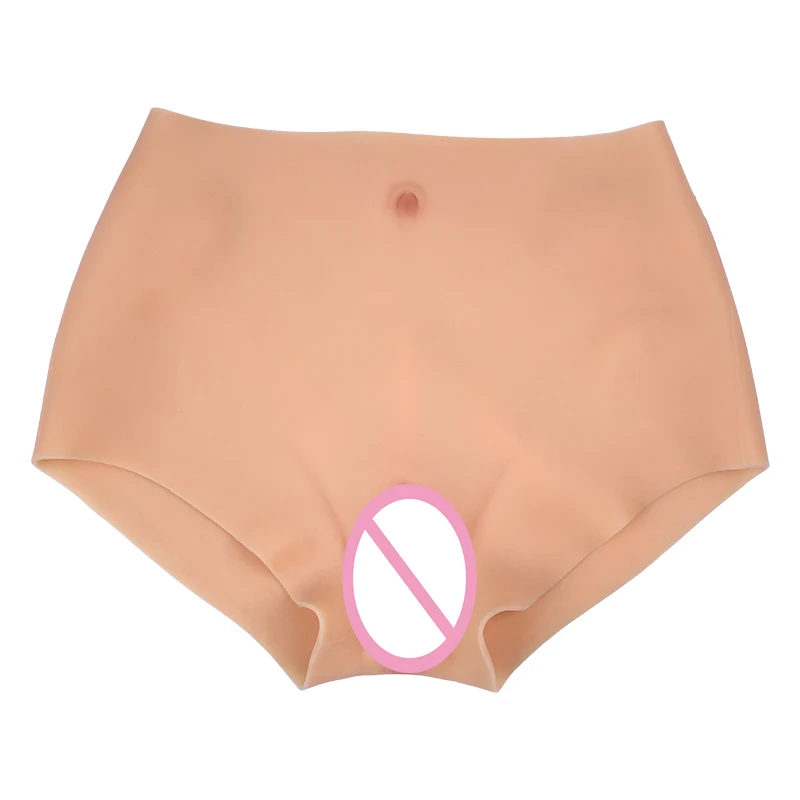 Transgender Silicone Vagina Panties For Buttocks Enhancement And Crossdressers With Antislip Silicone Drag Queen