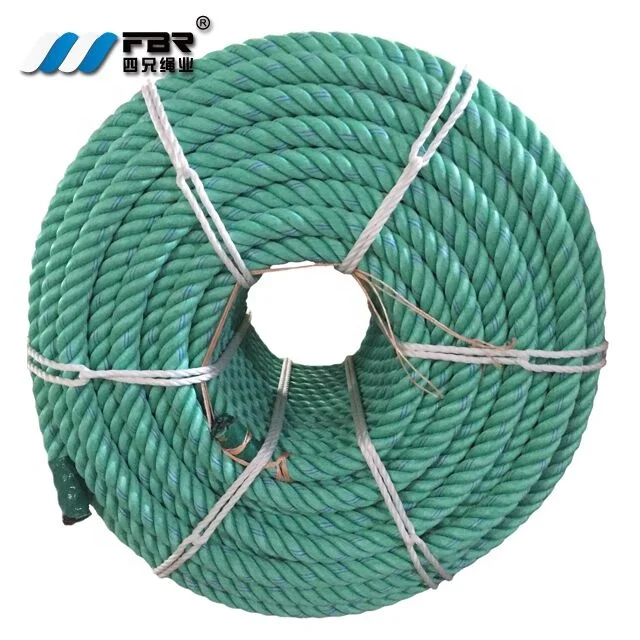 4 Strand  PP Combination Rope For Fishing Trawler  16mm/18mm Playground rope
