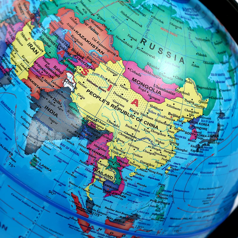 BSCI 32CM 12Inch PVC World Globe Educational school globe