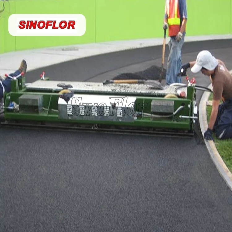 Factory Outlet Running Track Paver Machine For Install Synthetic Sports Surface