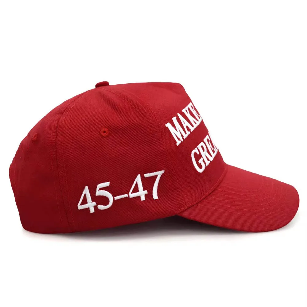 White Make America Great Again Baseball Cap Custom Colors MAGA  USA Election Campaign Baseball Hat