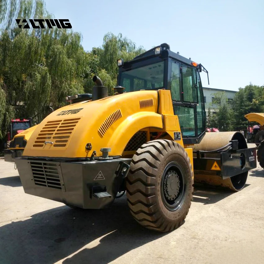 LTMG Construction Machinery Road Roller Compactor Machine 12ton Steel Wheel Rubber Wheel Road Roller For Hot Sale